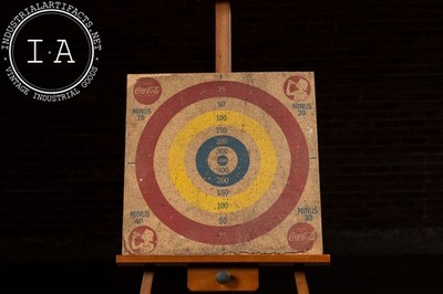 Vintage Coca-Cola Cork Advertising Dartboard | eBay