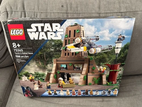 LEGO Star Wars Yavin 4 Rebel Base (75365) Brand New Factory Sealed Retired Set