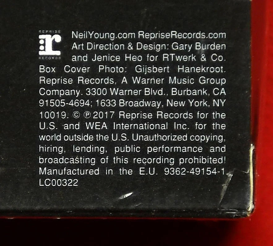 Neil Young – Original Release Series Discs 8.5-12 - BOX SET - 5 CD - SEALED !!! - Bild 4 von 4