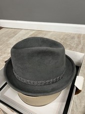 vintage stetson The Sovereign fedora hat size 6 3/4