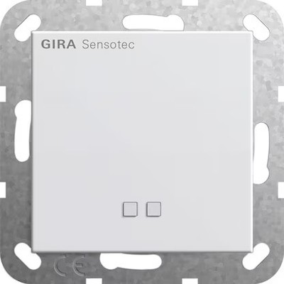 Gira 237603 Bewegungsmelder, Gira Sensotec, System 55, reinweiß glänzend