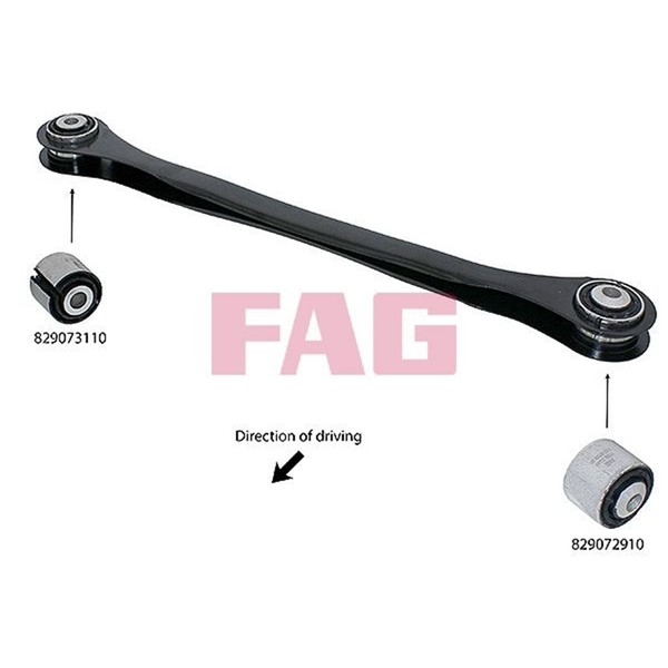 FAG Querlenkerlager Buchse Hinterachse Unten Hinten Innen Passend FüR Audi A4 A5-image
