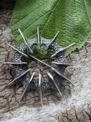 Studio Else & Paul sterling silver Pendant Brooch Norway Norwegian vtg  993