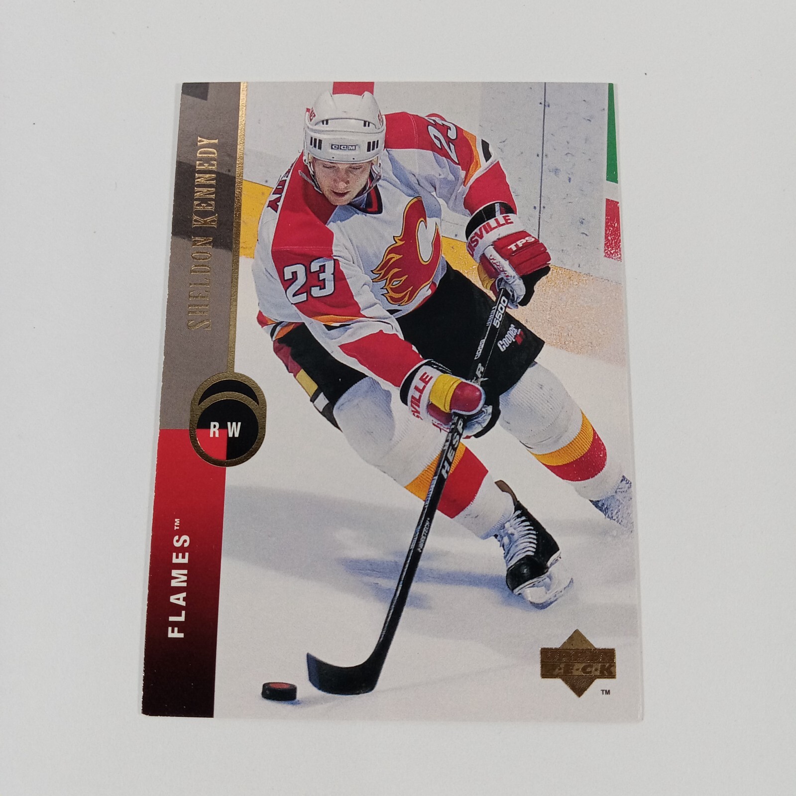 1995 Upper Deck Sheldon Kennedy #437 Calgary Flames