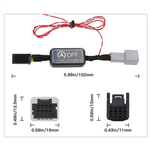 Car Auto Start Stop A-Off Cable For Subaru Legacy 2015 2016 2017 2018 2019 2020 - Picture 3 of 6