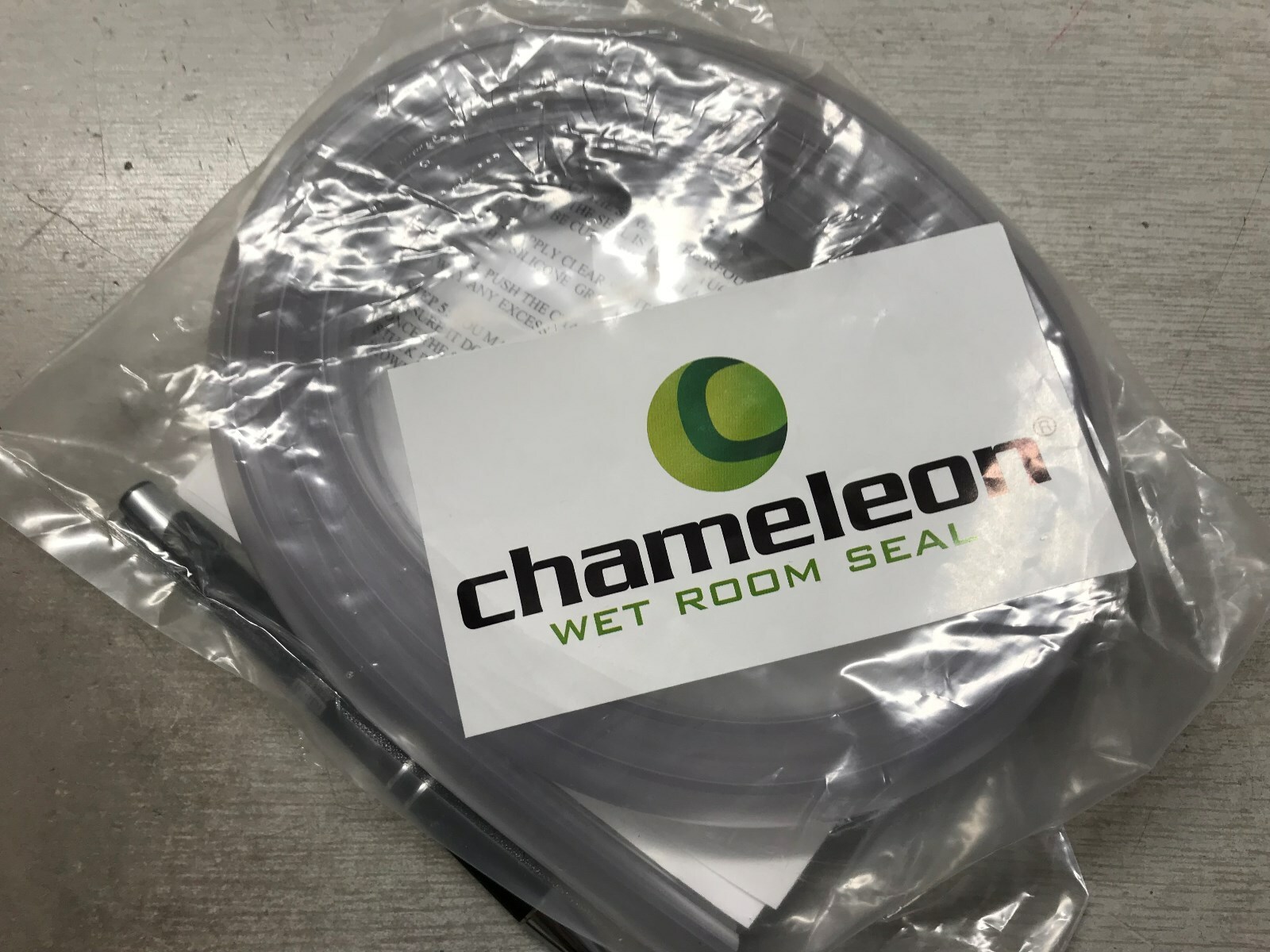 CHAMELEON SILICONE WET ROOM SHOWER BATHROOM FLOOR SEAL WATER FLOW STOP