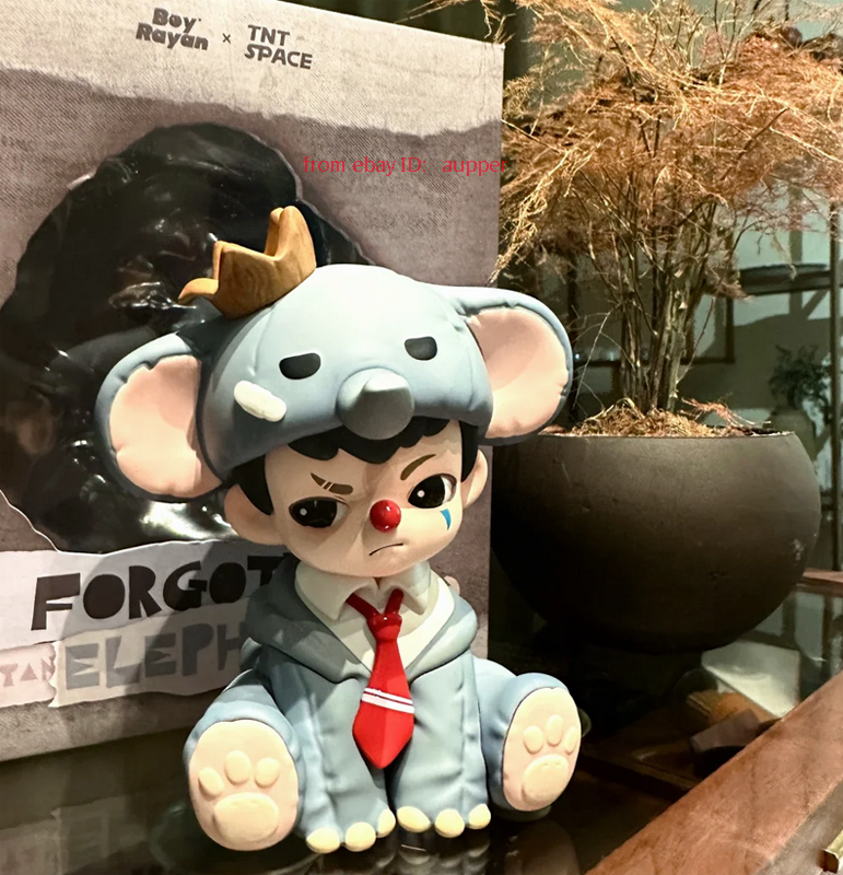 TNT space Boy rayanフィギュア シークレット Tntspace Boy Rayan Forgotten Elephant Pendant Limited