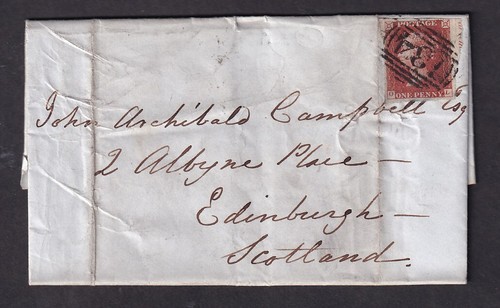 GB QV Imperforate Penny Reds Covers + Part +Plated + Postmarks PRICED as SINGLES - Picture 9 of 59