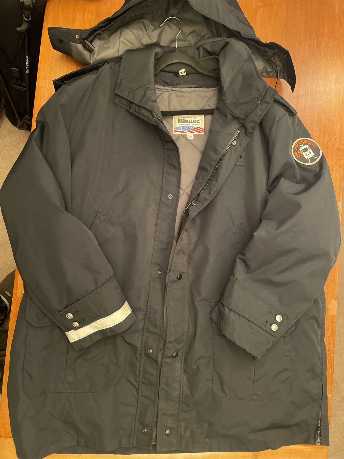 BLAUER USA Gore-Tex Winter Jacket Coat Removable Hood Zip In Liner Mens XXL