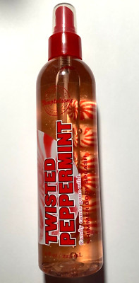 Bath & Body Works Temptations Twisted Peppermint Shimmer Splash Mist Candy Cane