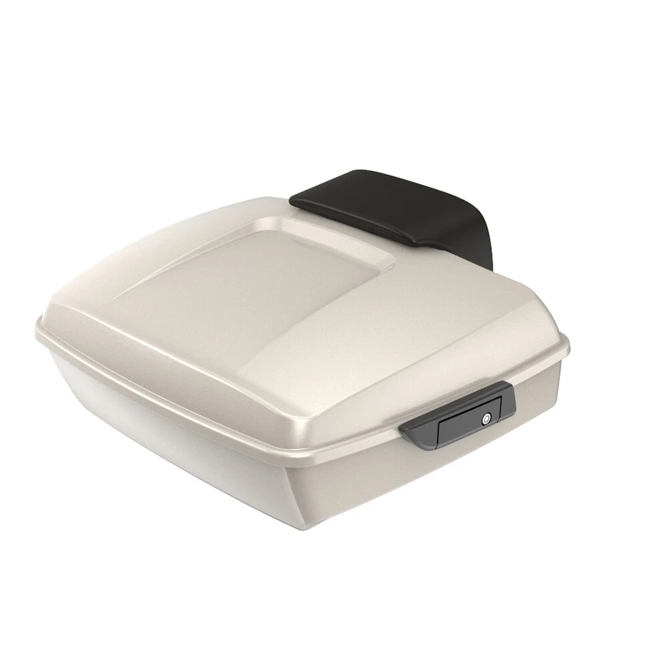 Paquete de gira White Sand Pearl Chopped para 97+ Harley Street Road King Glide Foto 4 de 4