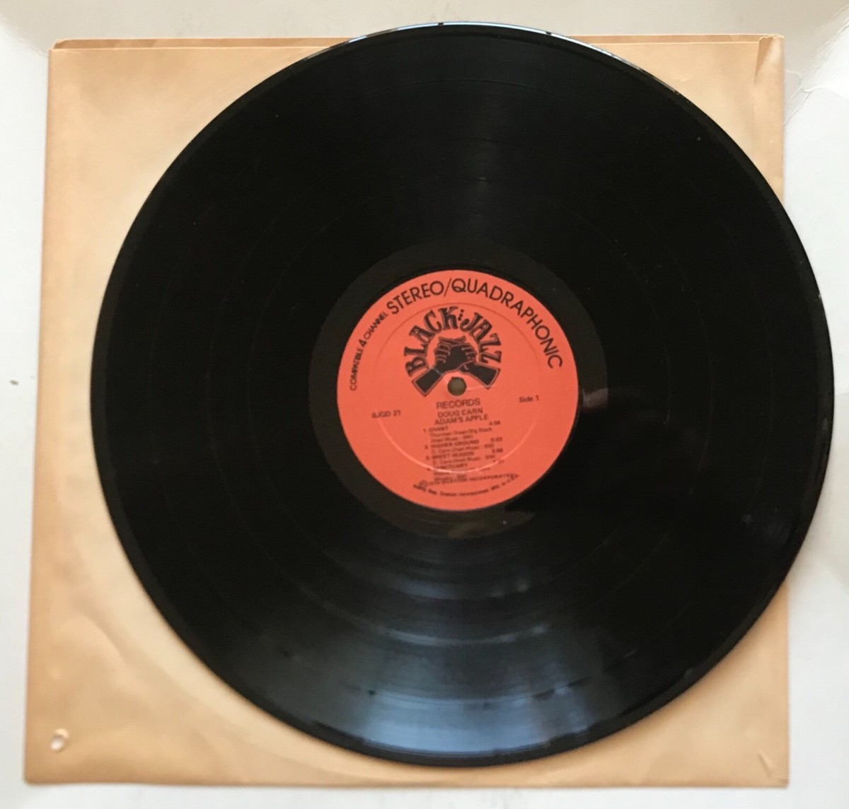 プロモ】 DOUG CARN ADAM'S APPLE US ORIG Doug Carn Adam's