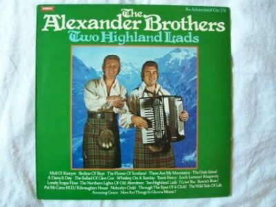 ALEXANDER BROTHERS Two Highland Lads LP 1978 [Vinyl] Alexander Brothers