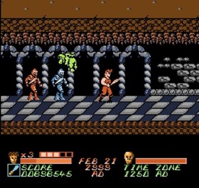 &copy;1990 MB Nintendo Entertainment System TIME LORD NES-LZ-NOE PAL B Platformer 