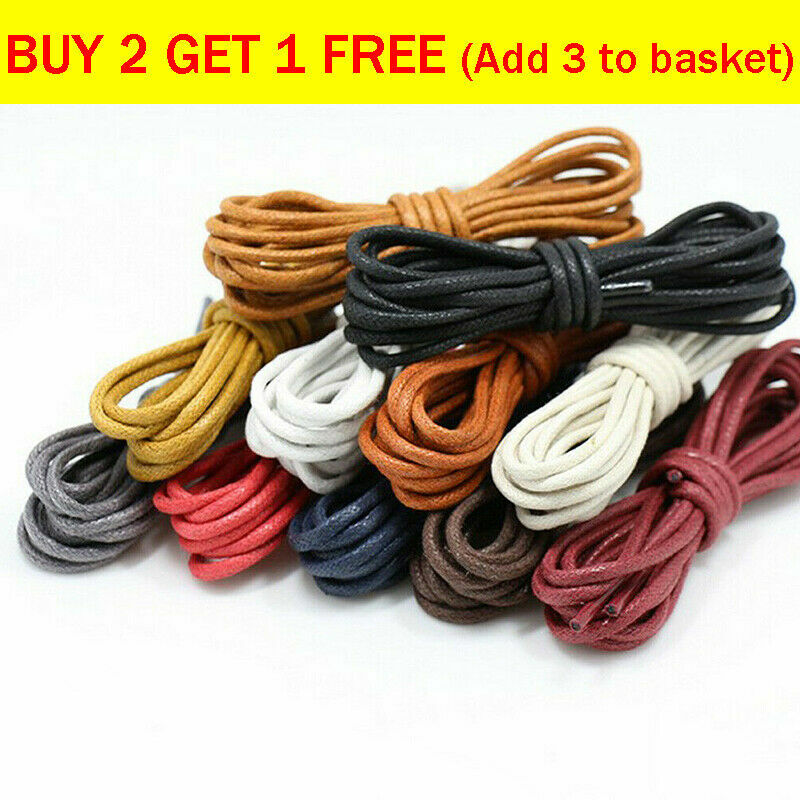 APL Lacci Cerati In Cotone Premium Per Scarpe Da Sera Rotonde Sottili E ↑