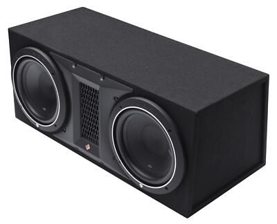 ROCKFORD PUNCH Subwoofer Subbox Bass Gehäuse P1-2X10