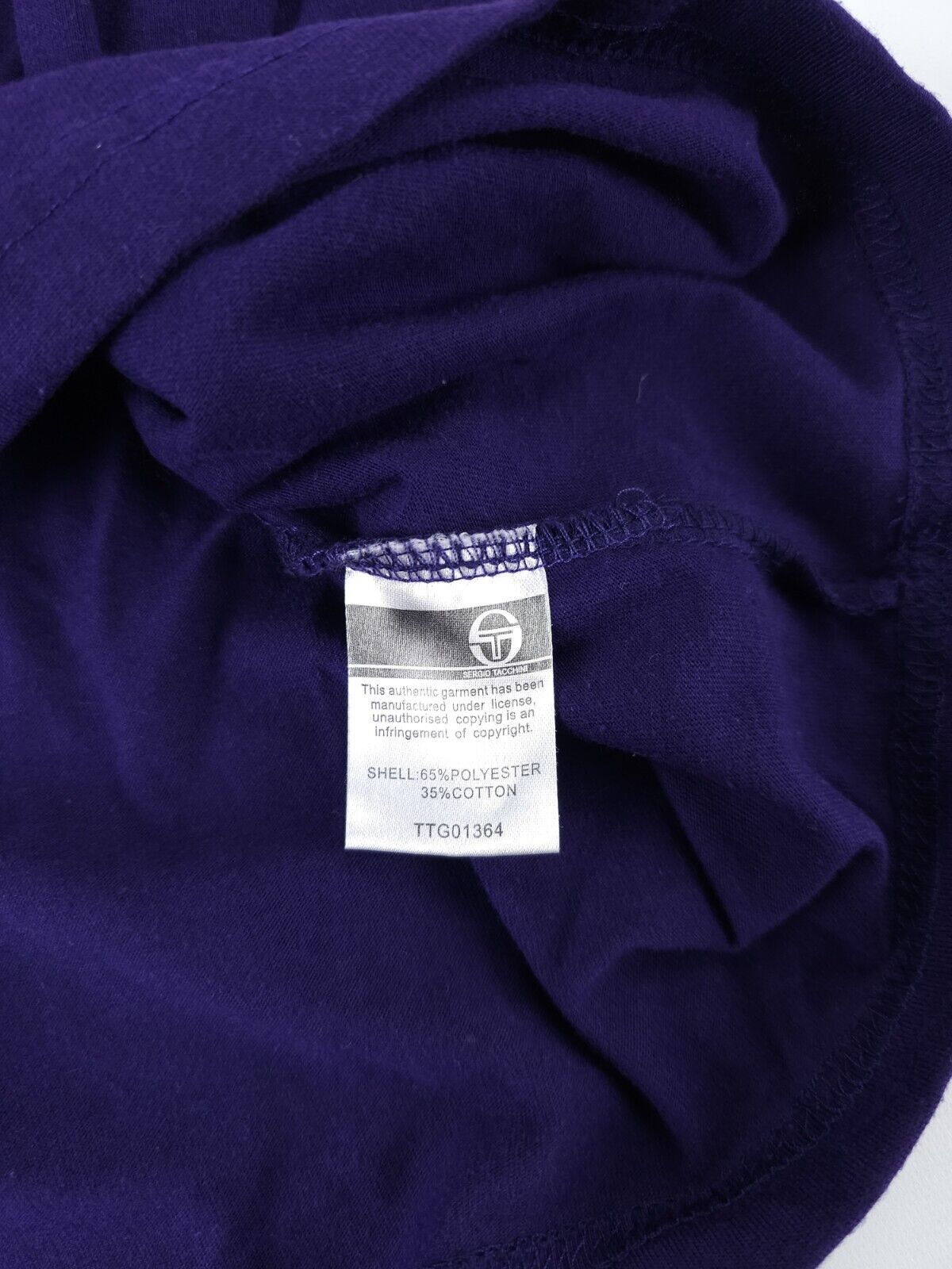 Sergio Tacchini Purple Short Sleeve Prep Street C… - image 5