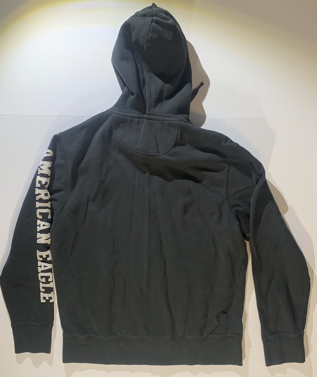 GREEN TAG Vintage 00S American Eagle Outfitters Blue Hoodie Sweatshirt Mens  M | eBay