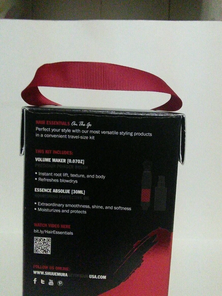 NUEVO SHU UEMURA Kit Esencial para el Cabello con Volumero y Absolución de Esencia Foto 3 de 3