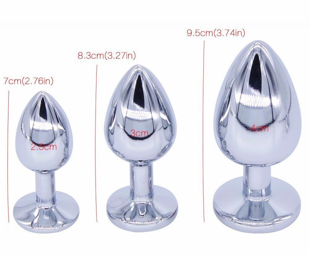 plug anal venta Amazon.com: Anal Plug Beginner Set, 4 PCS Stainless Steel Butt Plug  Training Kit with Jewel Base, Metal Anal Plugs for Gradual Training, Wide  Base for Safety & Secure Fit for Women & main image 0