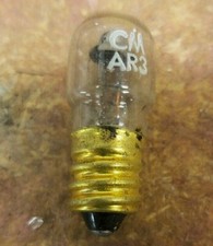  1 Chicago Miniature AR3 J2A Miniature VINTAGE NEON BULB Light