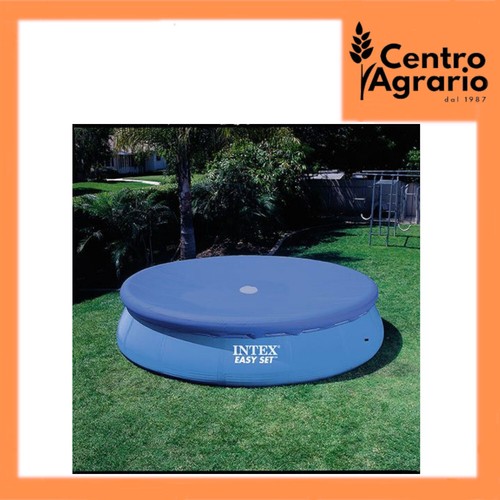 telo piscina copertura fuori terra rotonda gonfiabile intex easy diametro 244 - Foto 2 di 2