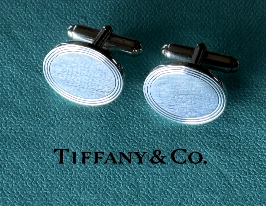 Tiffany & Co. Sterling Silver Cufflinks for Men for sale | eBay