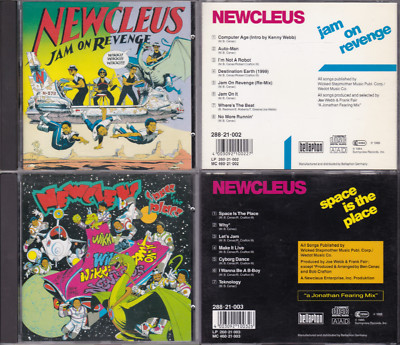 2CD NEWCLEUS ''JAM ON REVENGE/SPACE IS THE PLACE'' 1984/85 ELECTRO FUNK BREAKDANCE