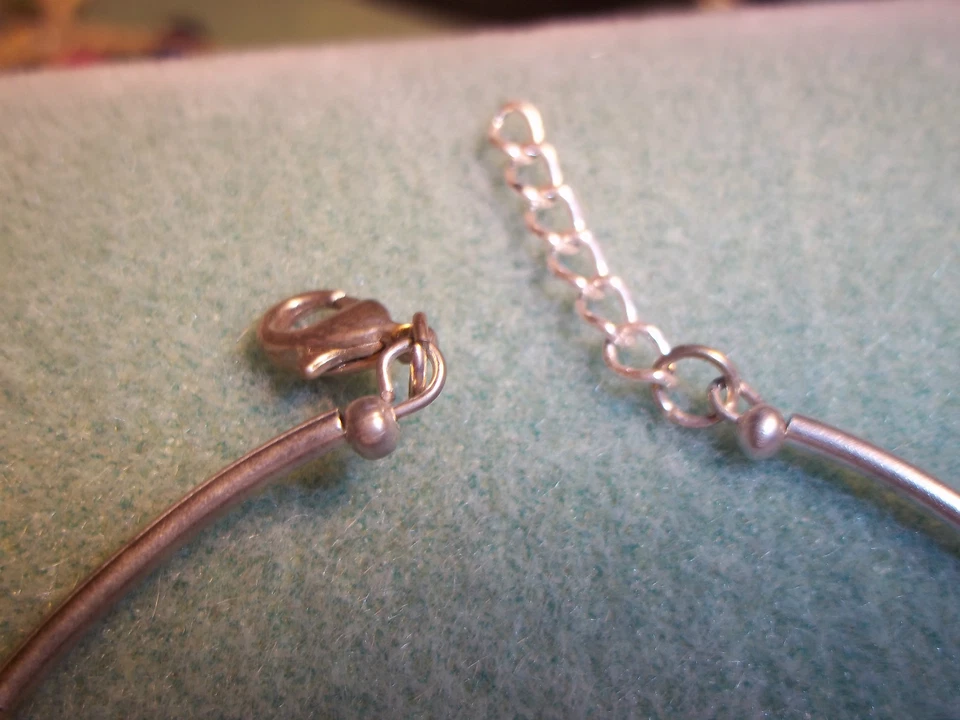 Pulsera Tibetana Plata Moda Amarillo Vidrio Perla y NARANJA Cristal Cuentas J-50 Foto 4 de 4