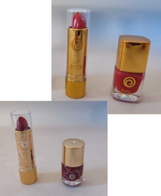   KTN Beauty Set Nagellack und Lippenstift Maniküre Schminken Geschenk Frau  