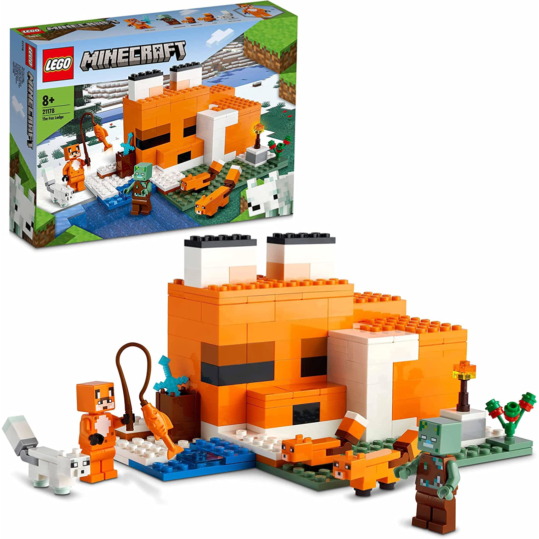 Lego Minecraft The Fox Lodge 21178 BRAND NEW in Box FREE Signed Postage - Image 6