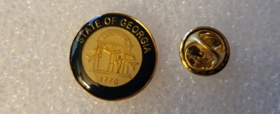 Georgia State Pin Georgia State Seal lapel pin | eBay