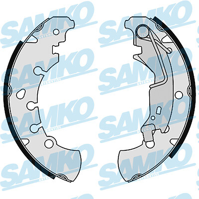 SAMKO 89120 Brake Shoe Set for FIAT