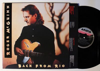 Roger Mcguinn Back From Rio EU LP 1991 + Innerbag Top! Byrds