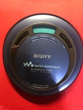 Sony Walkman / Discman Portable CD Player In Blue D-EJ625 Working