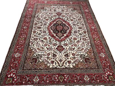 Tabriz 50 Raj Extra Fein Handgeknüpft Reine Schurwolle 212x157