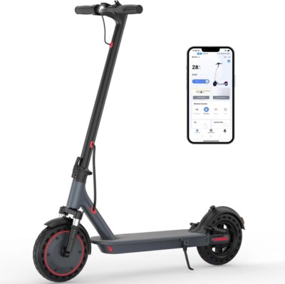 Ladped LP10 Electric Scooter, 10'' Solid Tires, 500W 22Mph, 22 Miles E-SCOOTER