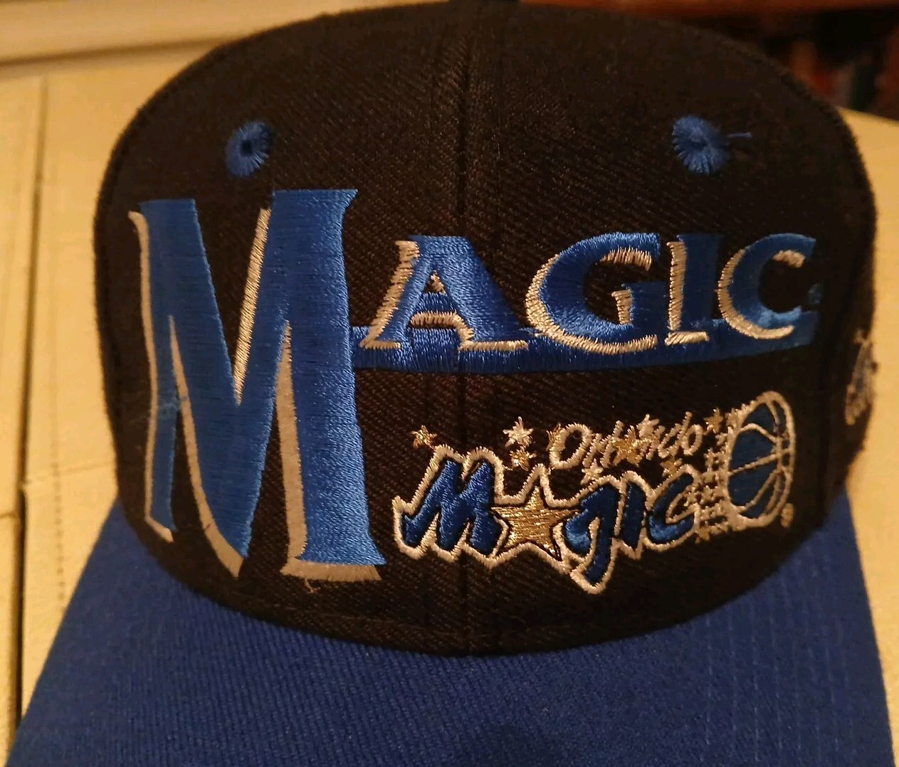 VINTAGE Orlando Magic Snapback Hat TEI Officially Licensed NBA 90s Stitched RARE
