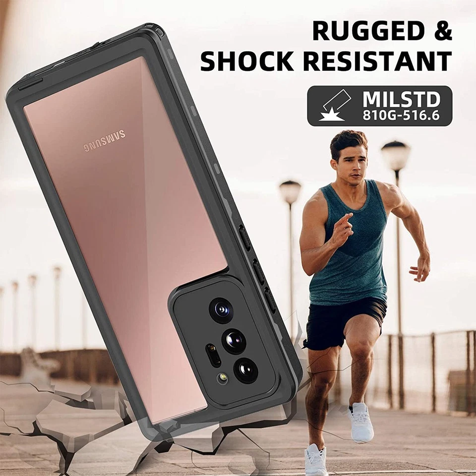 Waterproof Shockproof Heavy Duty Case Cover For Samsung Galaxy Note20 Ultra 5G  - Image 4 of 4