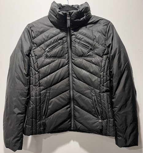 Marc New York by Andrew Marc Black Down Puffer Jacket Size Small