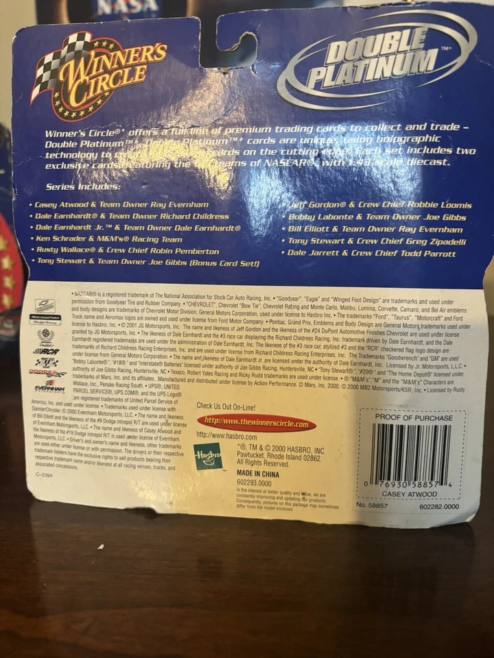 NASCAR Dodge Team Winners Circle Casey Atwood Ray Evernham  Foto 2 de 2