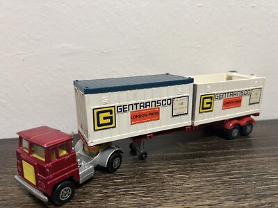 Matchbox Super Kings トラクター 1973年製 MATCHBOX SUPER KINGS K-17 SCAMMELL TRACTOR & 2 GENTRANSCO