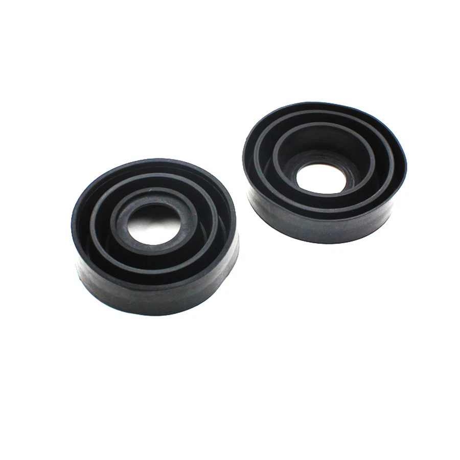 2 Piezas Faros Todoterreno Coche Retrofit Halógenos Tapa de Sello de Goma Negra Cubiertas Antipolvo Foto 2 de 4