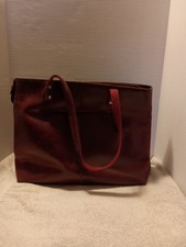 S Zone Leather Handbag