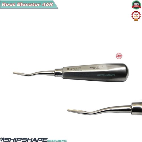 Dental Root Elevator 46R Tooth Luxating Molar Extraction Oral Surgery Instrument - Picture 4 of 9