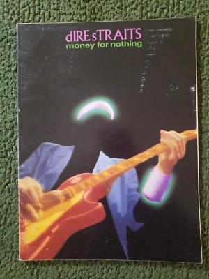 Dire Straits : Money for Nothing Lyrics And Guitar Sheet Music Book