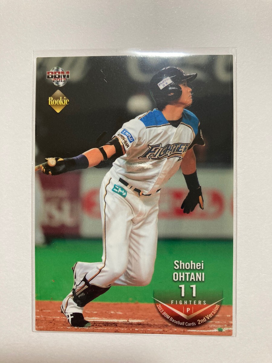Shohei Ohtani 2013 BBM 2nd version Rookie Card RC Rare! - JAPAN