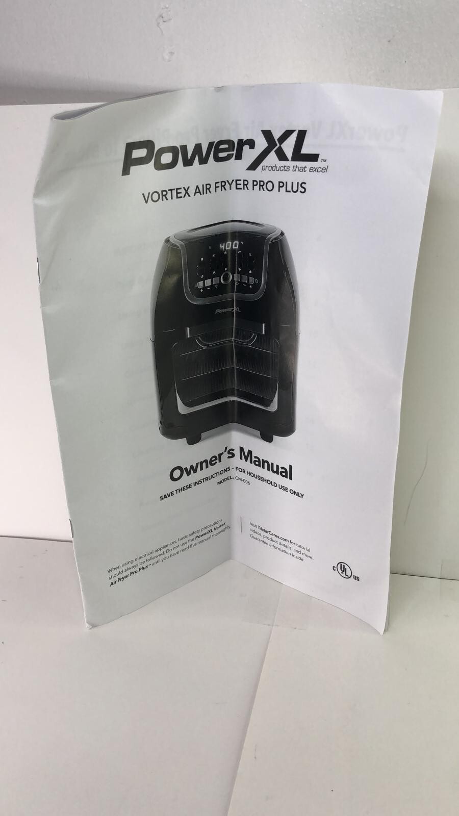 Air Flow Racks, Power Xl Vortex Air Fryer Pro Plus, Model CM-006. | eBay