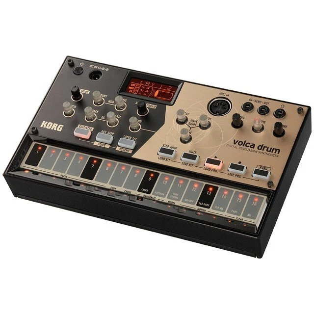 Korg volca drum Analog Modeling Rhythm Machine Analog Synthesizer Sequencer - Image 2 of 4