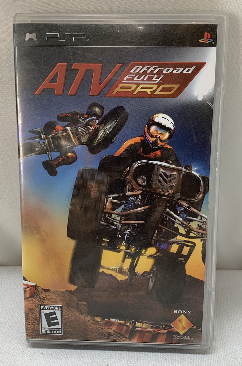 ATV OFFROAD FURY PRO Sony PSP. JUST CASE ARTWORK AND MANUAL NO